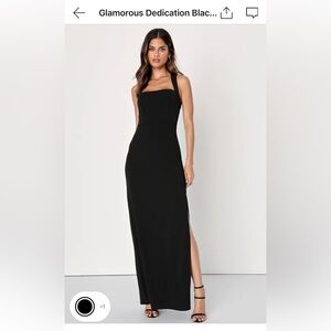 Lulus Black Formal Dress